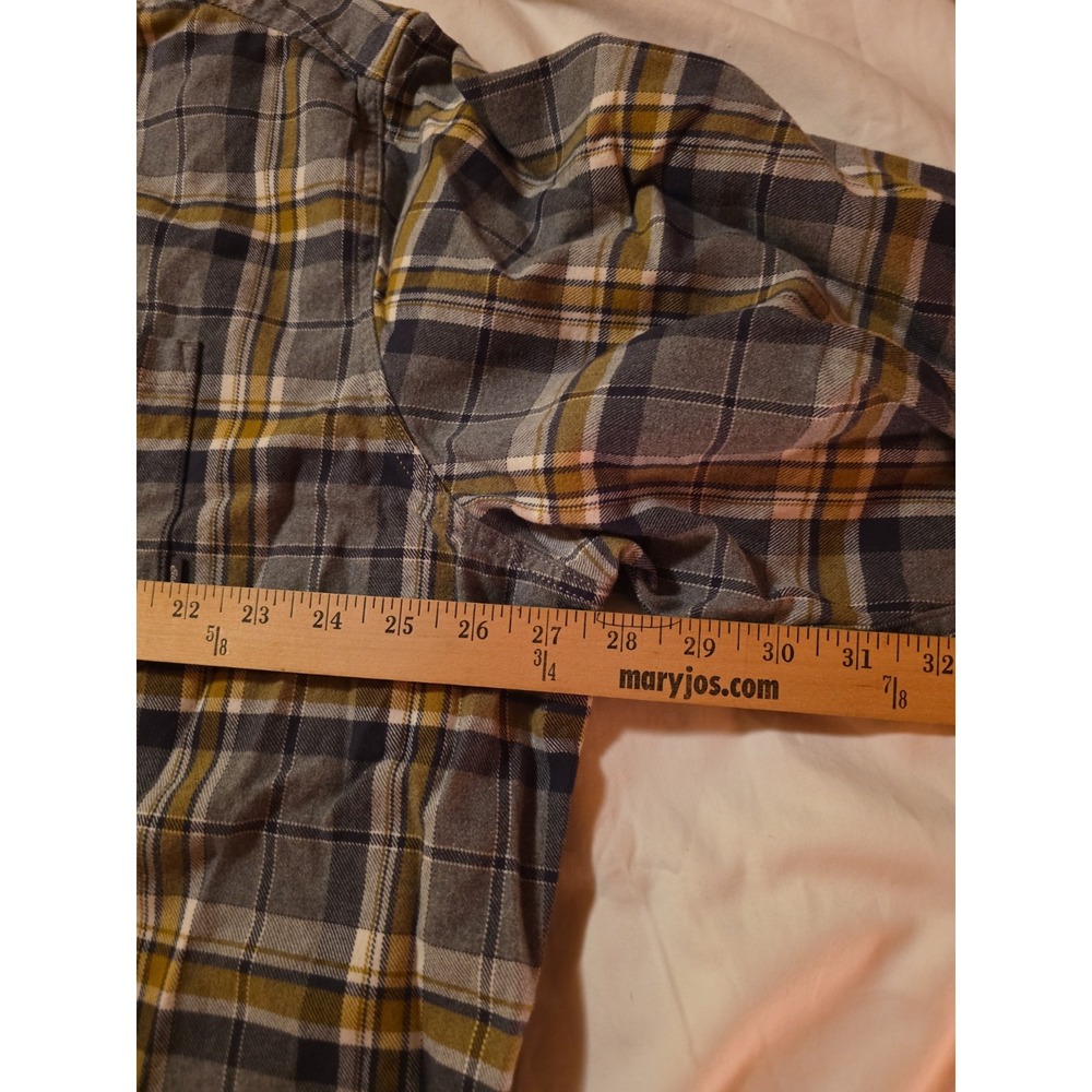 eddie bauer flannel shirt mens xxl - Picture 5 of 8